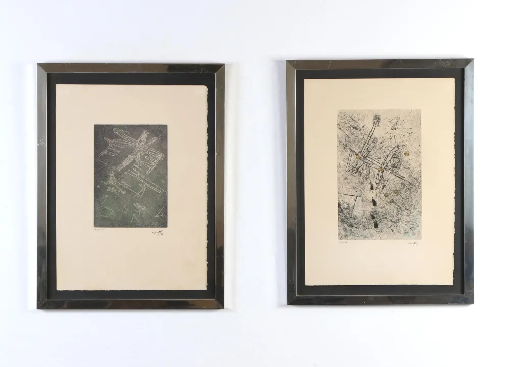 Engraving Matta - DROITES LIBEREES