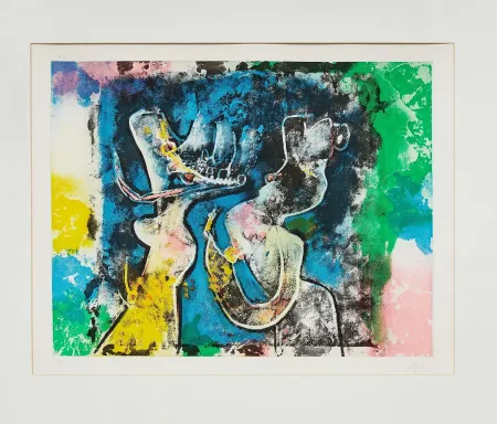 Etching And Aquatint Matta - Eau de France