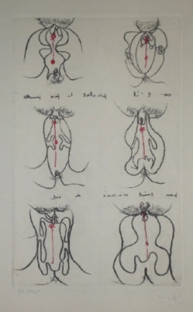 Etching And Aquatint Matta - Episstil et pistelle