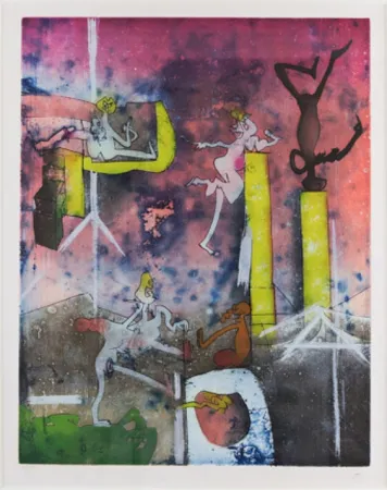 Etching And Aquatint Matta - Etre au monde 