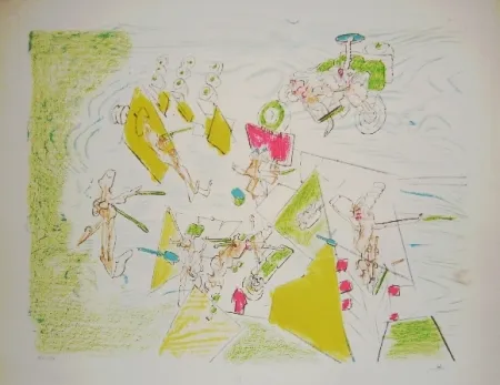 Lithograph Matta - Falbala