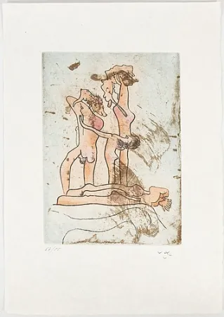 Etching And Aquatint Matta - FMR planche 1