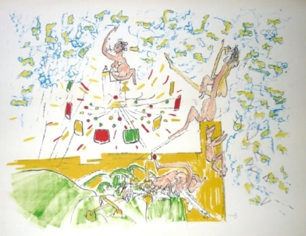 Lithograph Matta - Fog Gog Magog