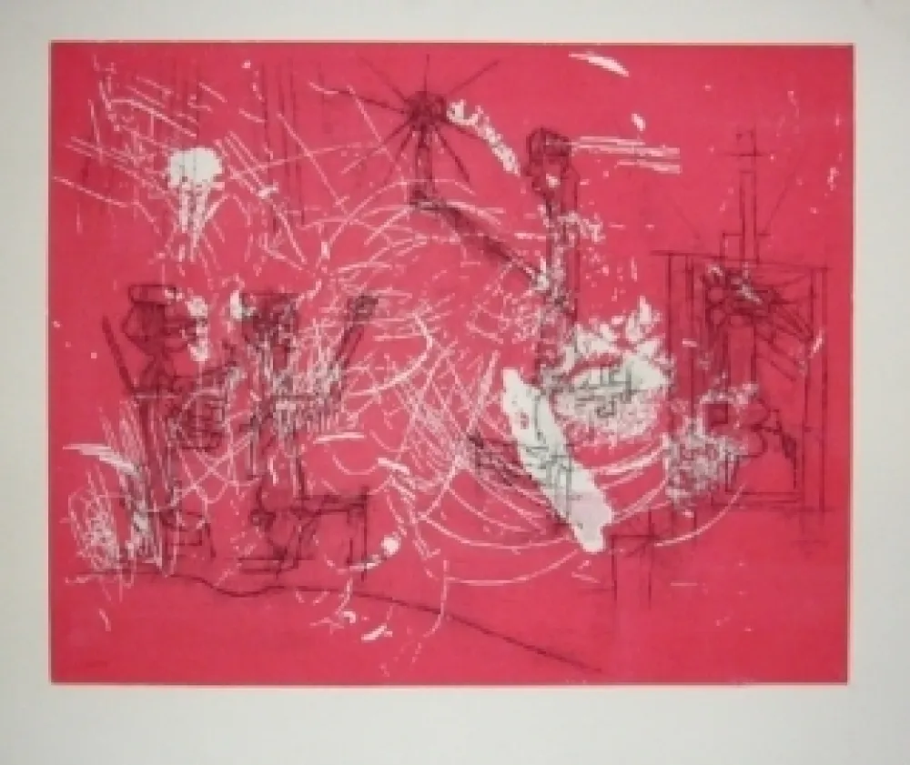 Etching And Aquatint Matta - Franqu-isme