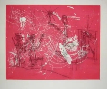 Etching And Aquatint Matta - Franqu-isme