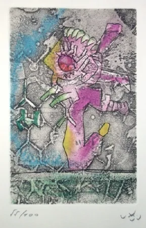 Etching And Aquatint Matta - I am a gen...