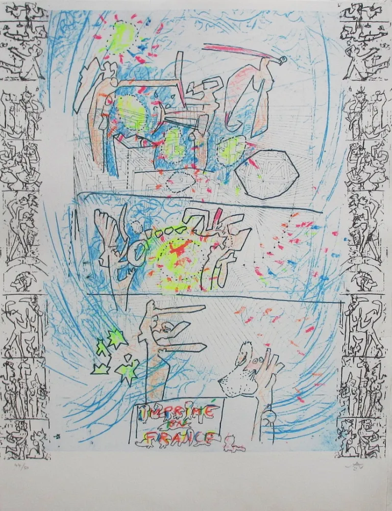 Screenprint Matta - Imprimé en France