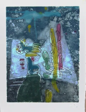 Etching And Aquatint Matta - La Mysticité charnelle