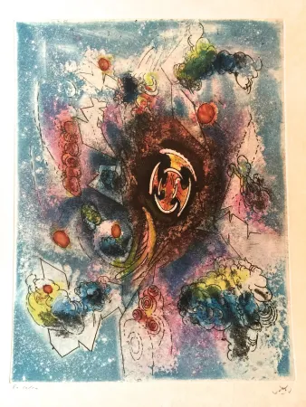 Etching Matta - Le Conmer, Hom'mere III - L'Ergonaute