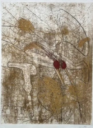 Etching And Aquatint Matta - Les damnations 5