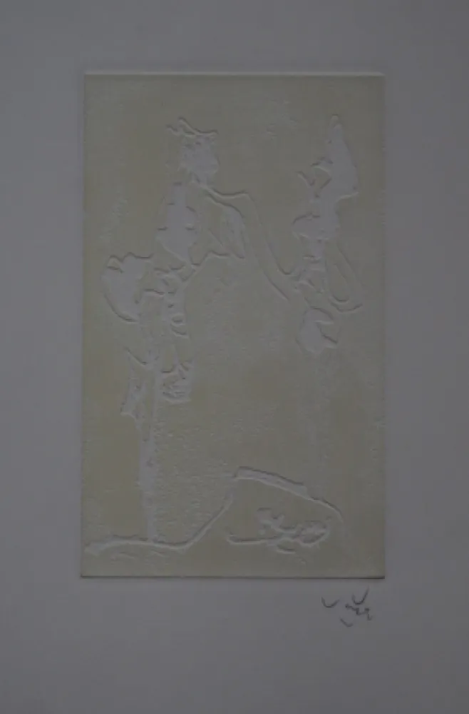 Etching Matta - Les raconteurs de sperme.