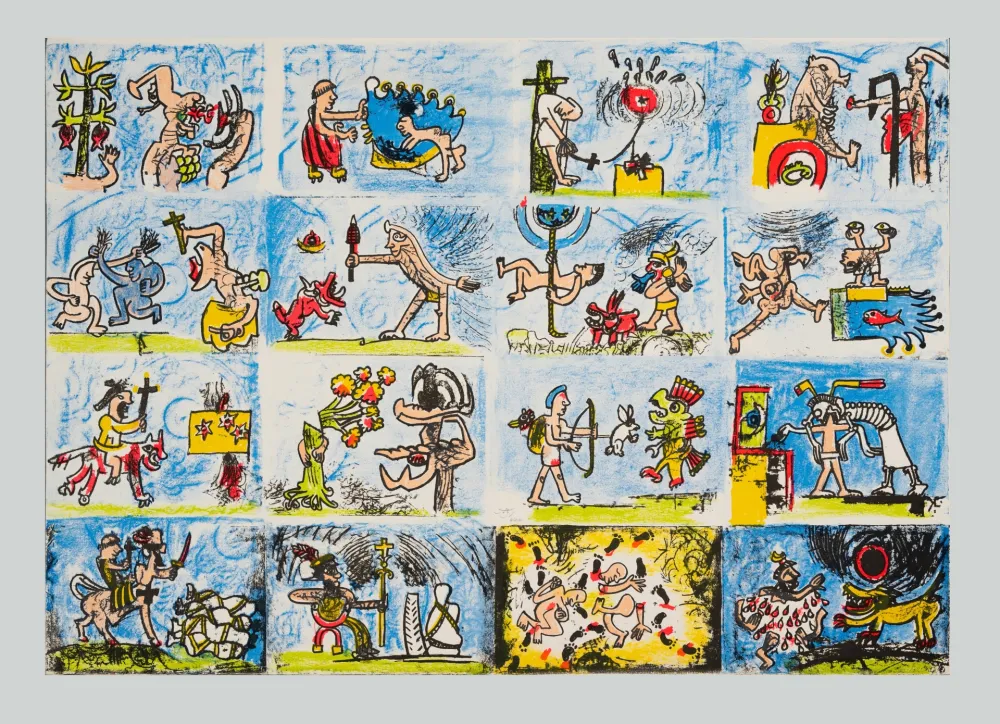 Lithograph Matta - L'indice degli indici