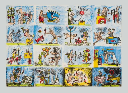 Lithograph Matta - L'indice degli indici