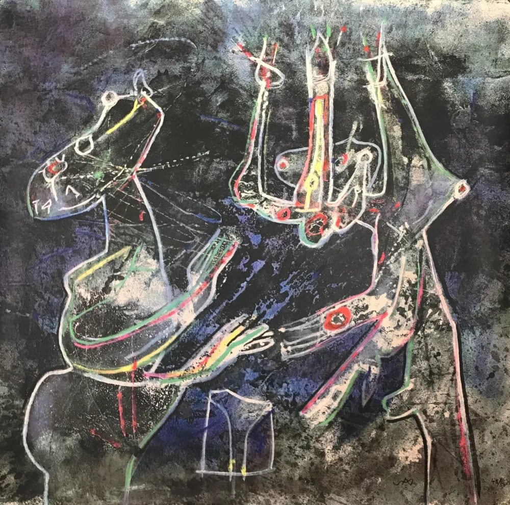 Screenprint Matta - Mes Dessins (23 Artistes pour Médecins du Monde)