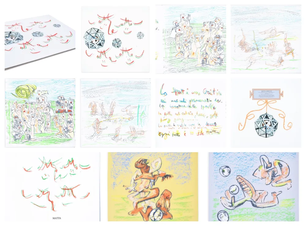 Lithograph Matta - Music Foot (portfolio)