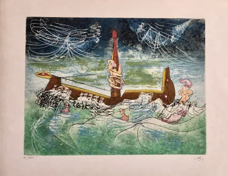 Etching Matta - N'ou's from Hom'mere II L Eautre