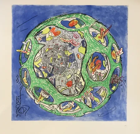 Etching And Aquatint Matta - Nous Tous