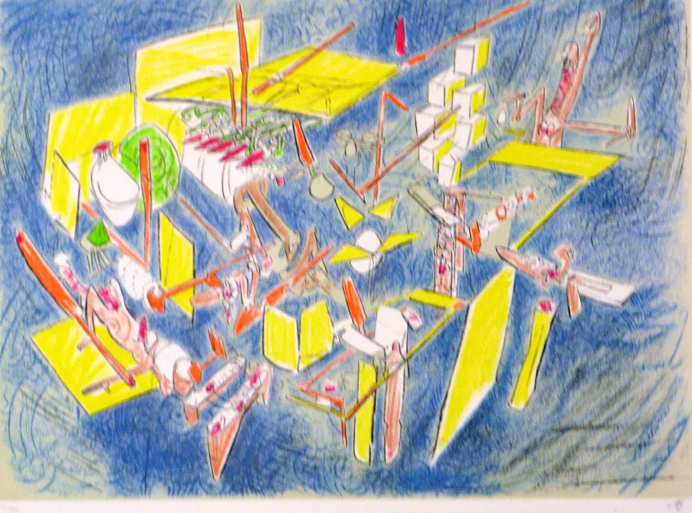 Lithograph Matta - Octravi