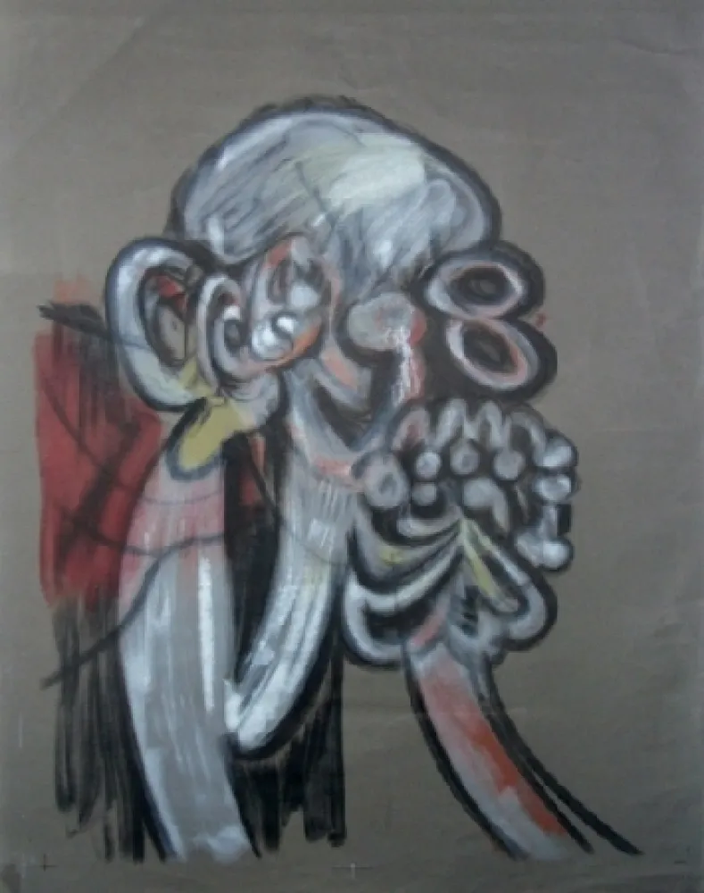 Lithograph Matta - Oh l'as de pique