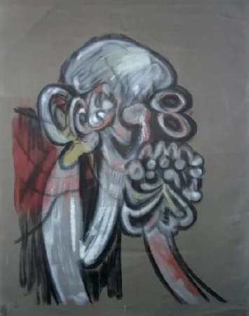 Lithograph Matta - Oh l'as de pique