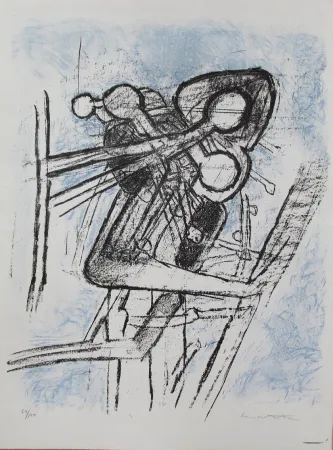 Lithograph Matta - Onze formes du doute