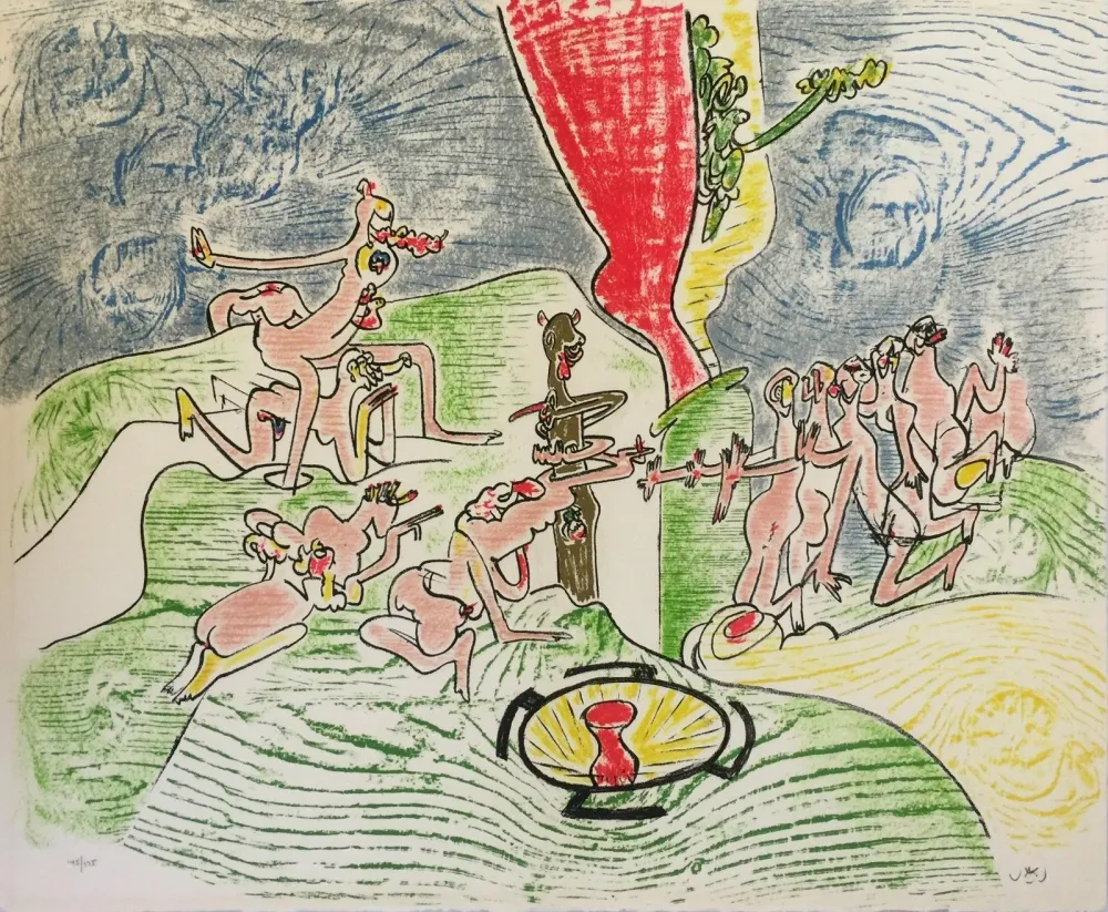 Lithograph Matta - OR DUR OR AISON