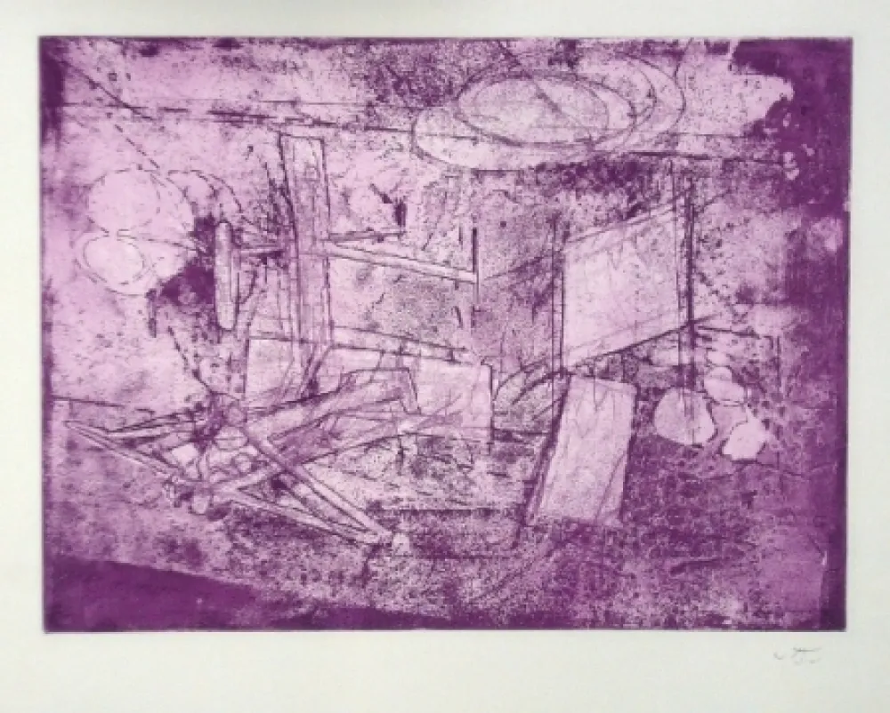 Etching And Aquatint Matta - Passage et sage du couple 6