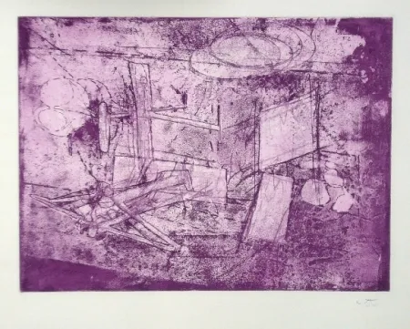 Etching And Aquatint Matta - Passage et sage du couple 6