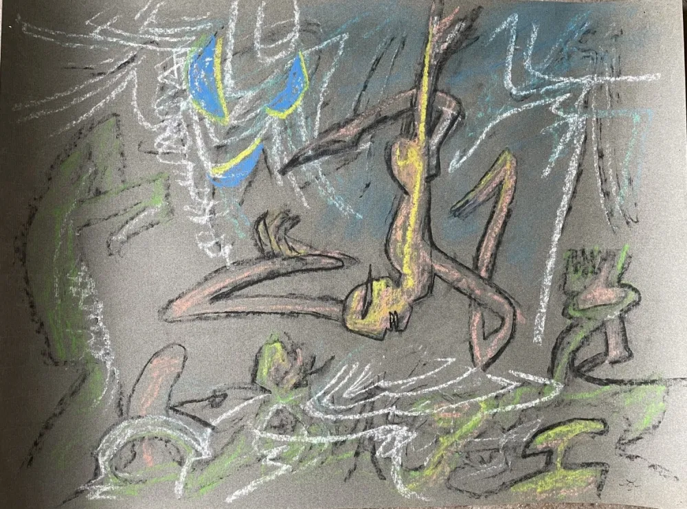 No Technical Matta - Pastel originale