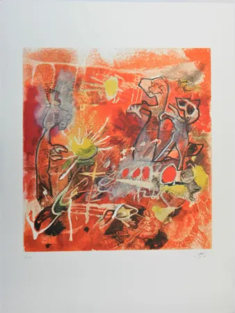 Etching And Aquatint Matta - Pattinare nella musica