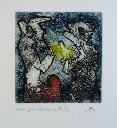 Etching And Aquatint Matta - Sans titre
