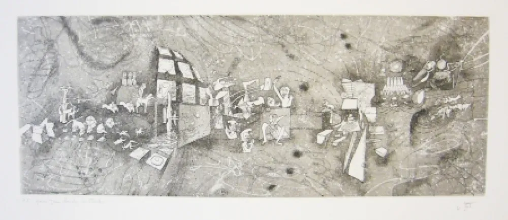 Engraving Matta - Sans titre