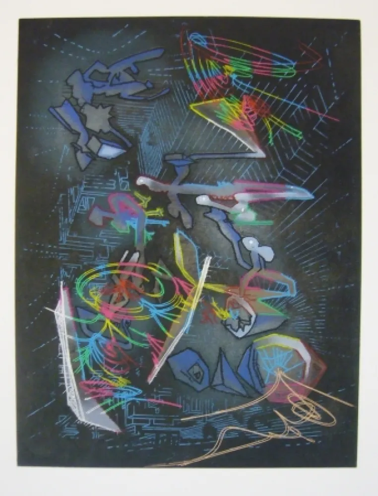 Etching And Aquatint Matta - Sans titre