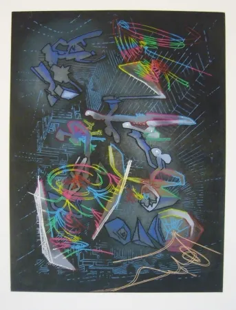 Etching And Aquatint Matta - Sans titre