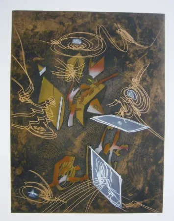 Etching And Aquatint Matta - Sans titre