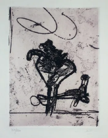 Etching And Aquatint Matta - Sans titre, 1964