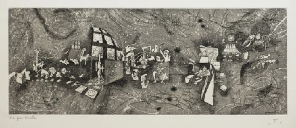 Engraving Matta - Sans titre 