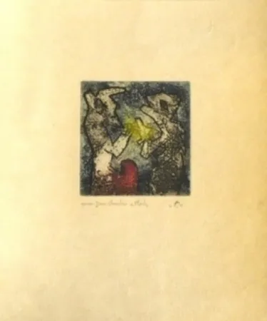 Etching And Aquatint Matta - Sans titre