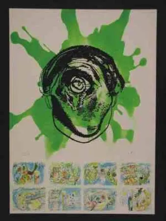 Lithograph Matta - Sans titre