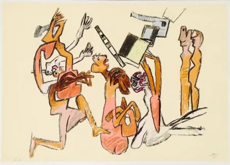 Lithograph Matta - Senza titolo