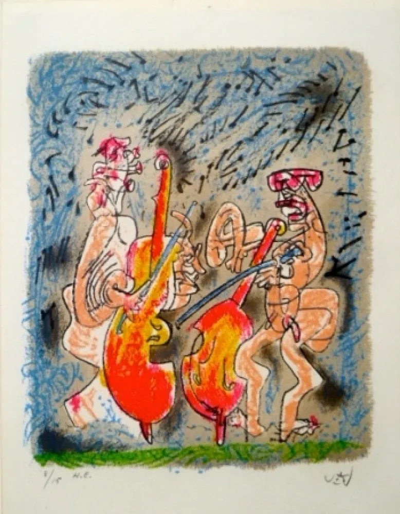 Lithograph Matta - Sin Título