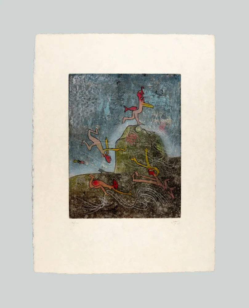 Etching Matta - Surrealistes