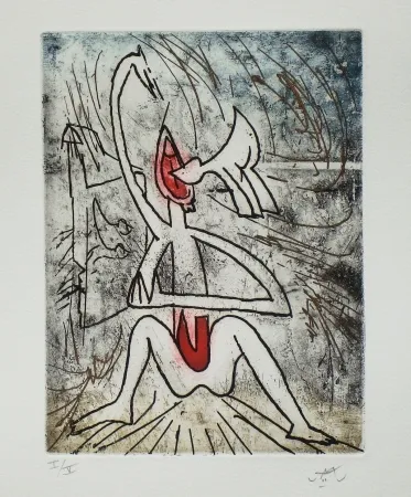 Etching And Aquatint Matta - Titre inconnu