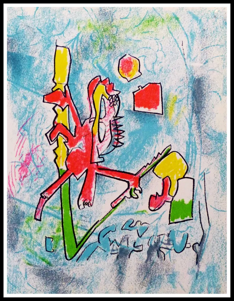 Lithograph Matta - TOUT SE TIENT