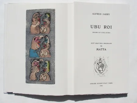 Etching And Aquatint Matta - Ubu Roi. Drame en cinq Actes