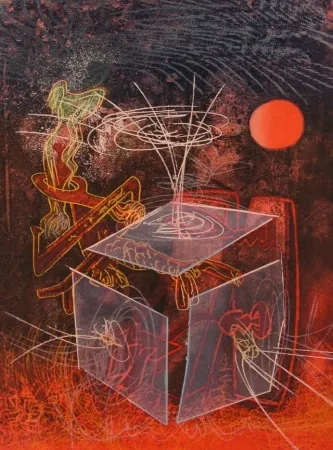 Etching And Aquatint Matta - Une Saison En Enfer