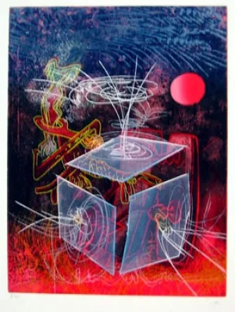 Engraving Matta - UNE SAISON EN ENFER (Carpeta)