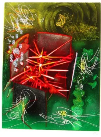 Engraving Matta - UNE SAISON EN ENFER (Carpeta)