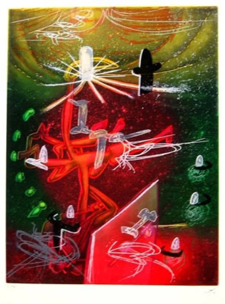 Engraving Matta - UNE SAISON EN ENFER (Carpeta)