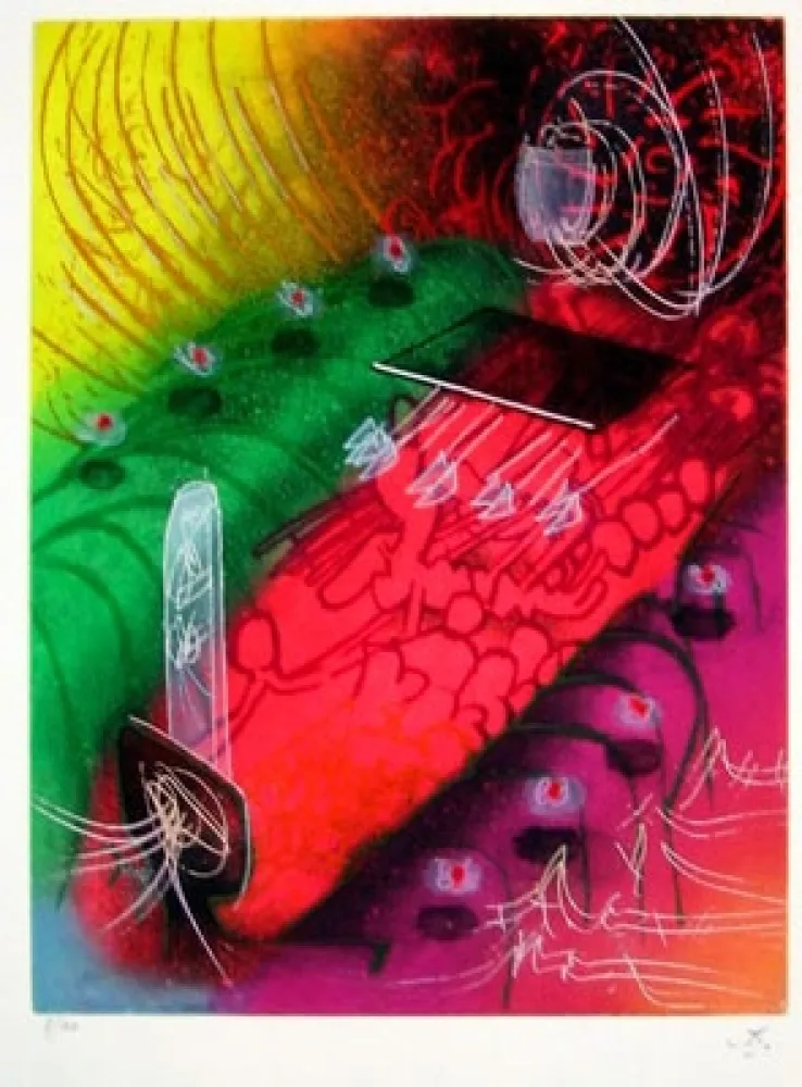 Engraving Matta - UNE SAISON EN ENFER (Carpeta)